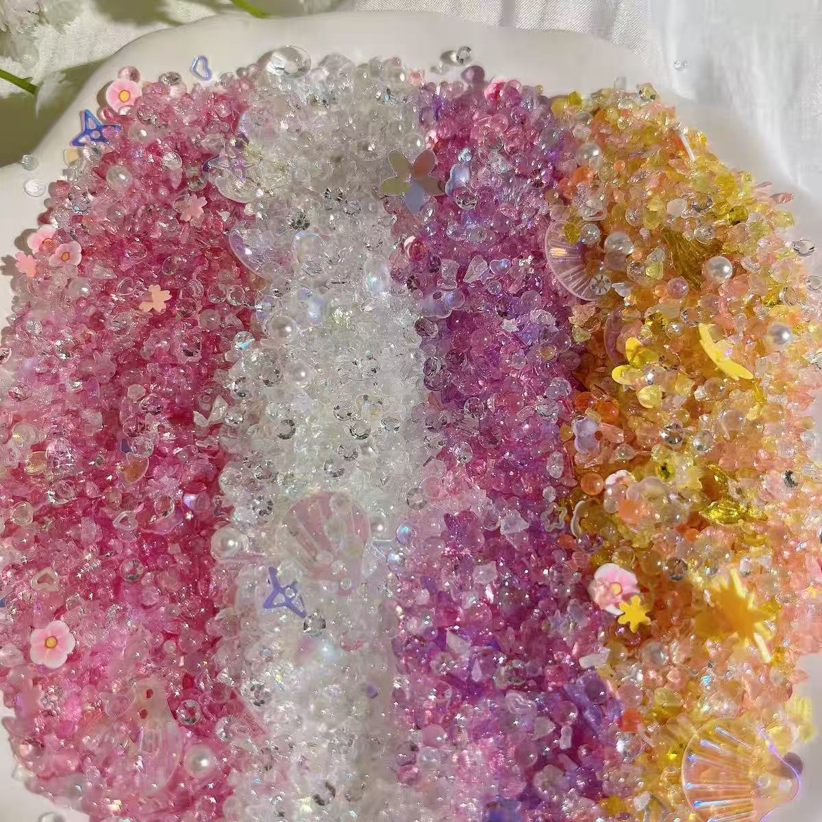 Mixed Rhinestone Beauty Beads