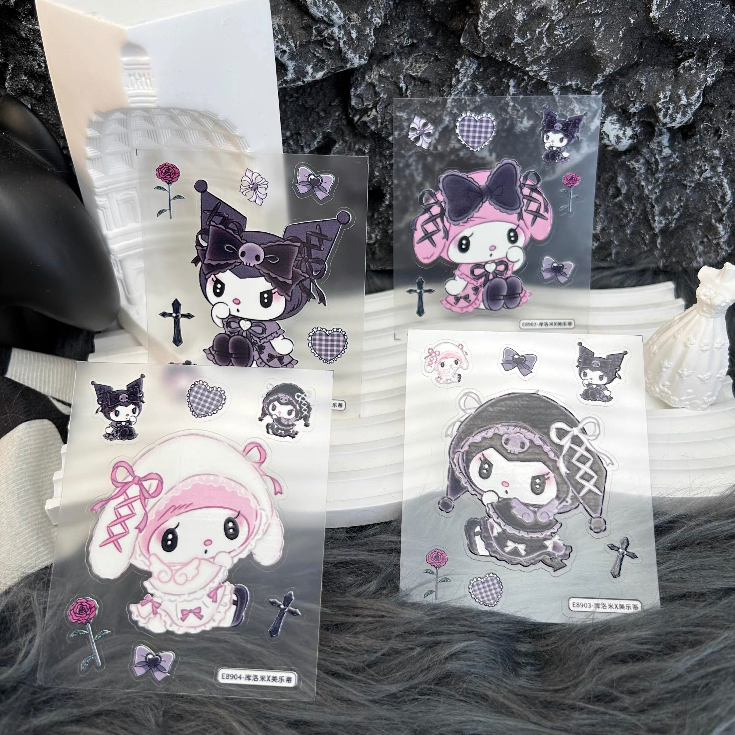 Embossed Stickers