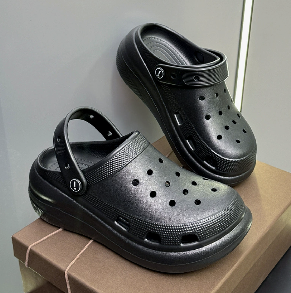 EVA Clogs for Girls, Summer Fashion Platform Slip-On Sandals, Soft Lightweight Indoor & Outdoor Slides