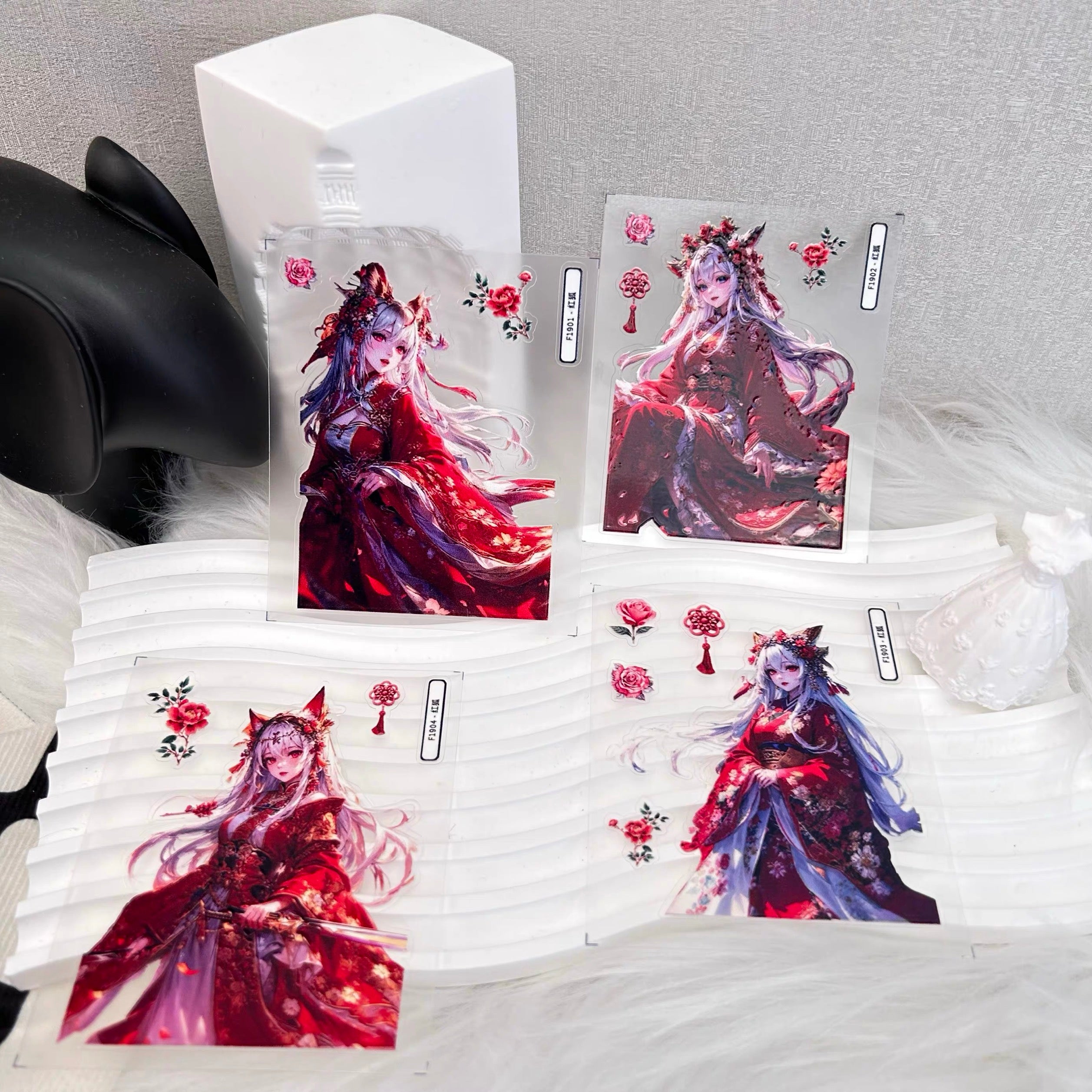 Embossed Stickers