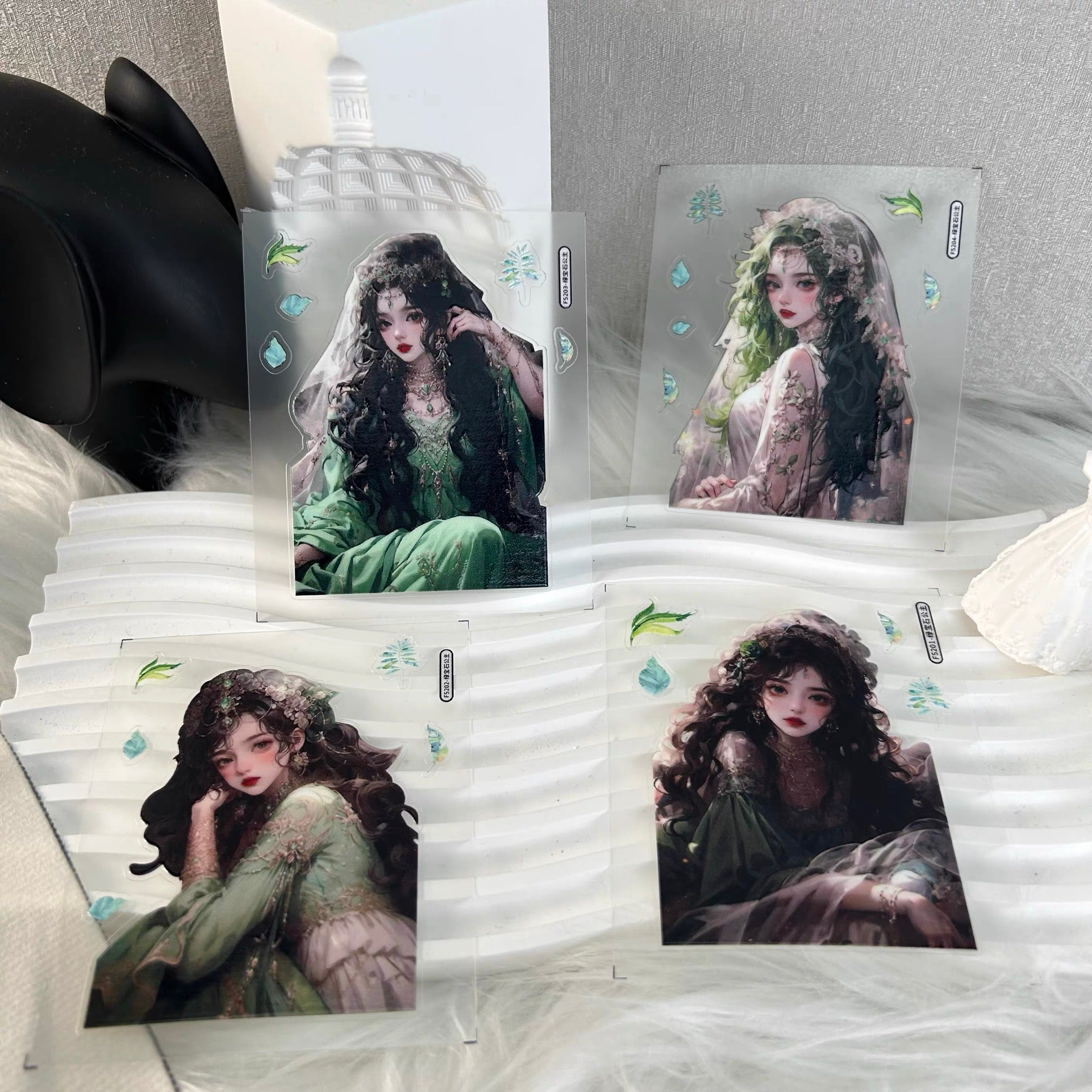 Embossed Stickers