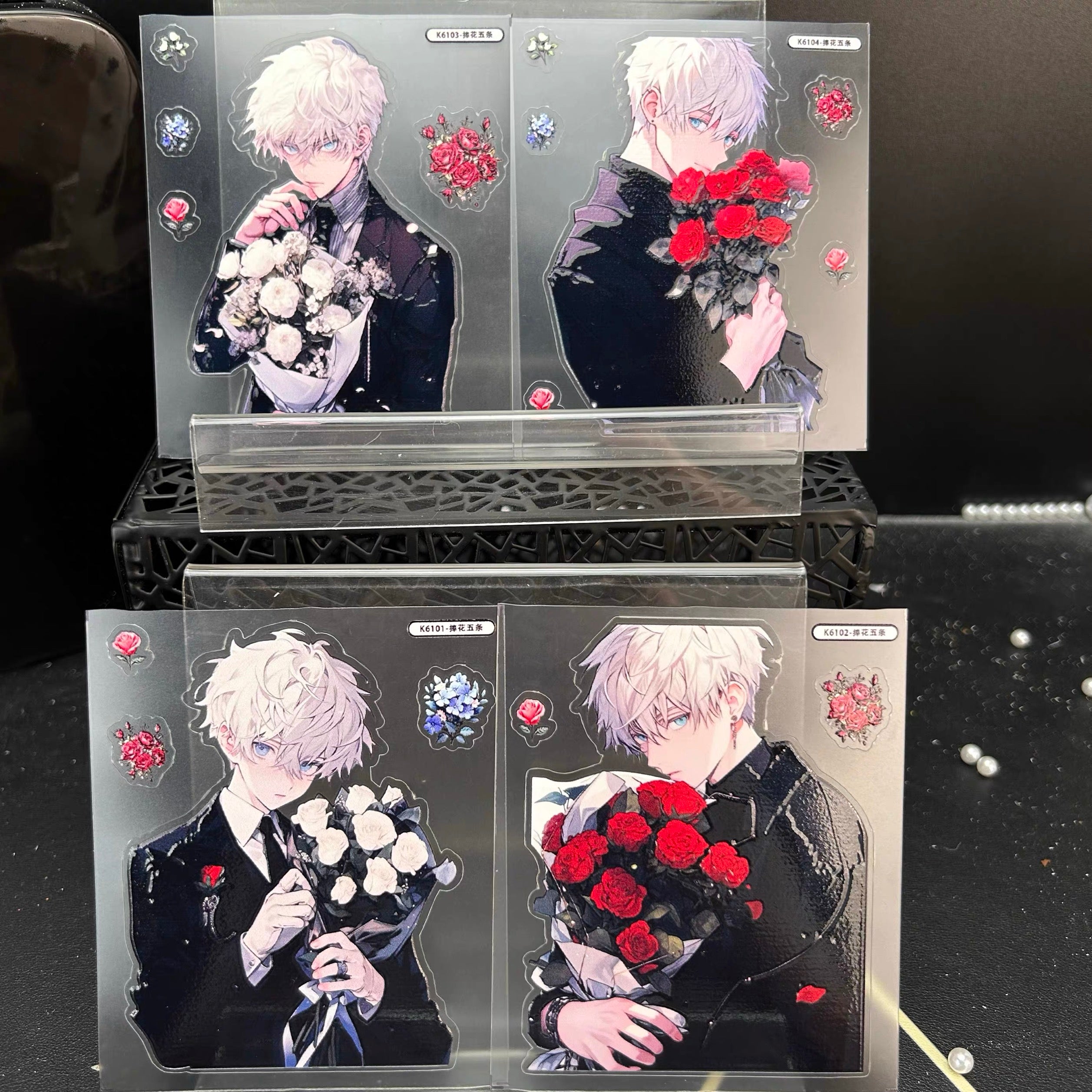 Embossed Stickers