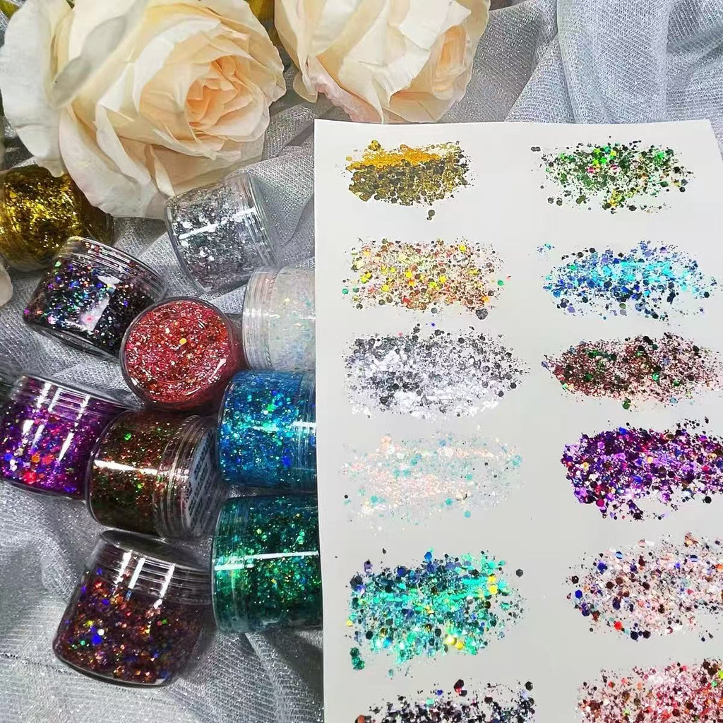 junkjournal Homemade glitter