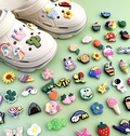 20Pcs Random Cute Shoe Charms for Crocs, DIY Decoration Accessories