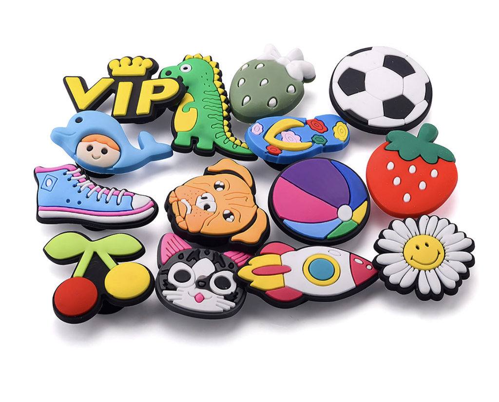 20Pcs Random Cute Shoe Charms for Crocs, DIY Decoration Accessories